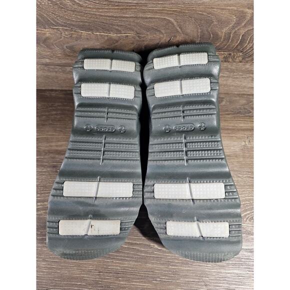 Crocs Men's Echo Storm Slip On Shoes Casual 209414-3VT Solid Kelp Size M5 W7 - Picture 8 of 9